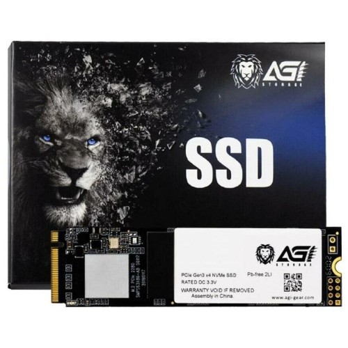 Твердотельный накопитель M.2 2280 1TB AGI AI198 Client SSD PCIe Gen3x4 with NVMe, 2000/1690, IOPS 214/243K, MTBF 1.6M, 3D NAND TLC, 400TBW, 0,37DWPD, RTL (610347) {100}